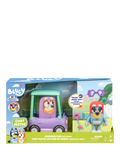 Bluey Grannies Car with Janet playset, imported from the UK