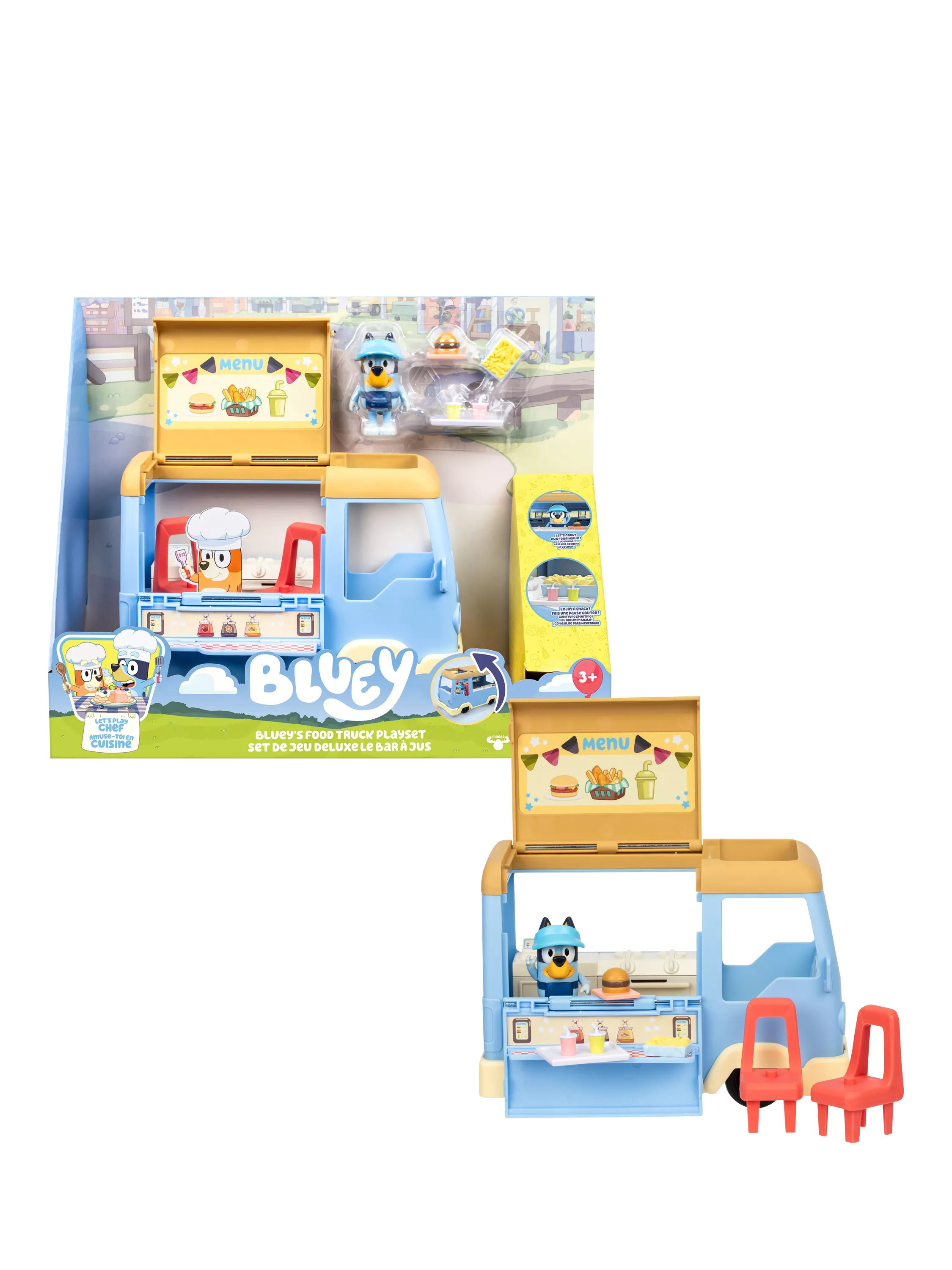 Bluey Food Truck Playset, UK version