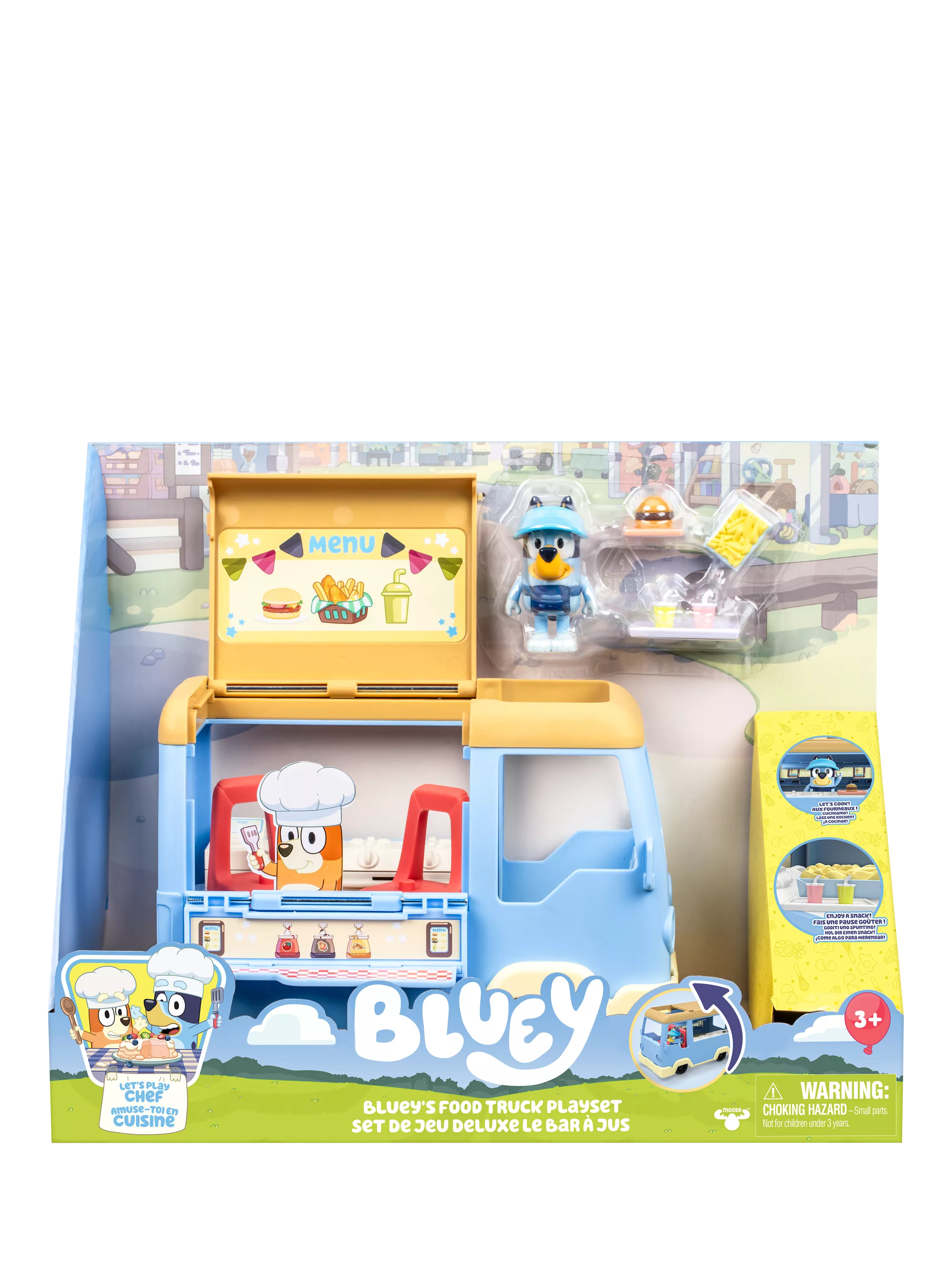 Bluey Food Truck Playset, UK version