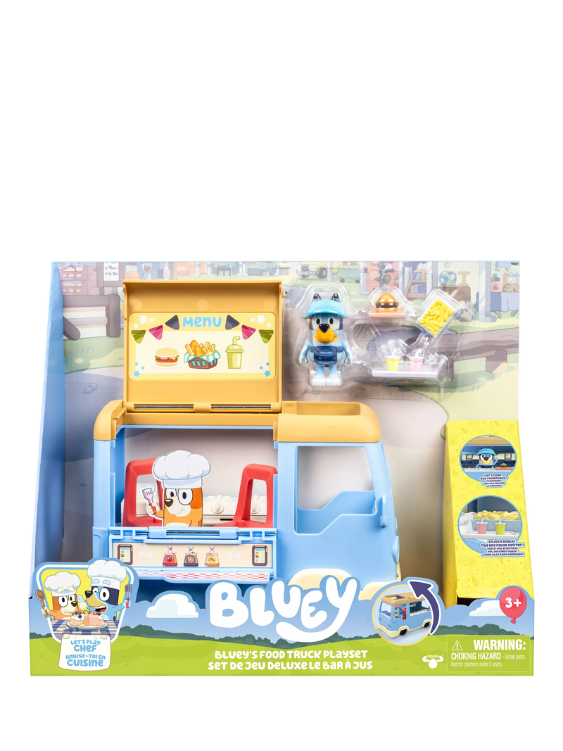 Bluey Food Truck Playset, UK version