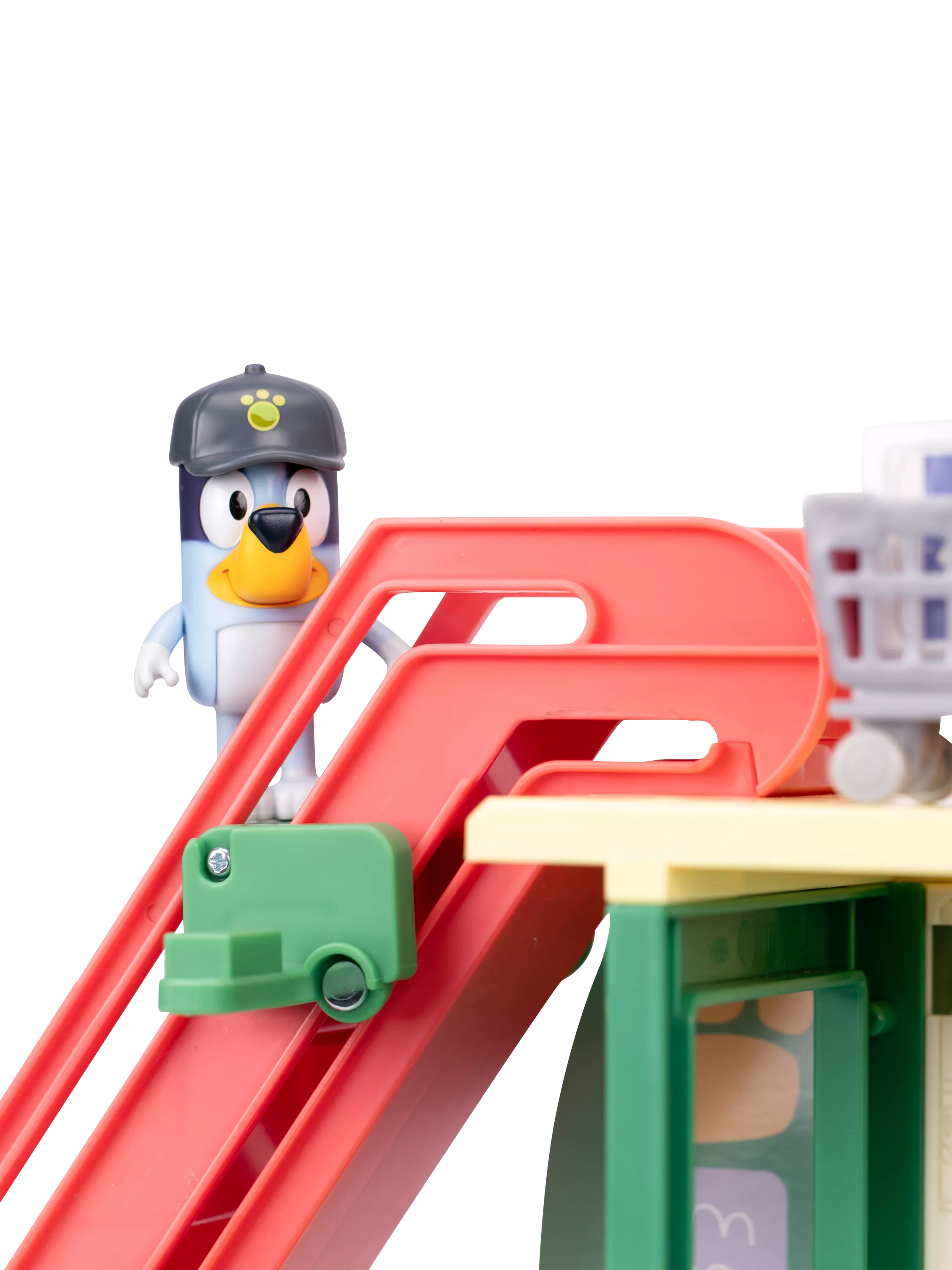 Bluey Supermarket Playset toy with escalator - British product