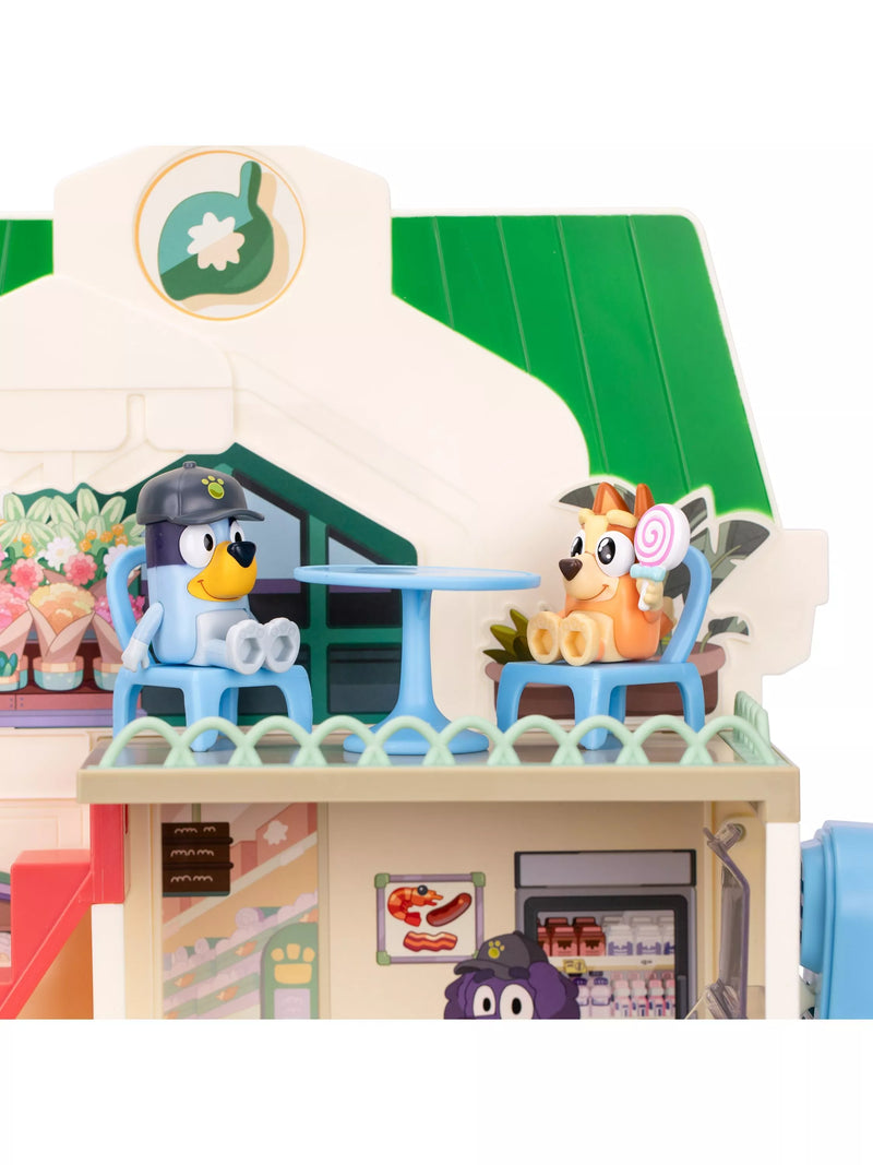 Bluey Supermarket Playset toy with escalator - British product