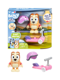 Bluey Bingo Chat Mates figure with scooter, imported from the UK
