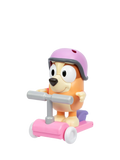 Bluey Bingo Chat Mates figure with scooter, imported from the UK