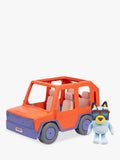 Bluey Buddies 4WD car and 8-inch plush - British product