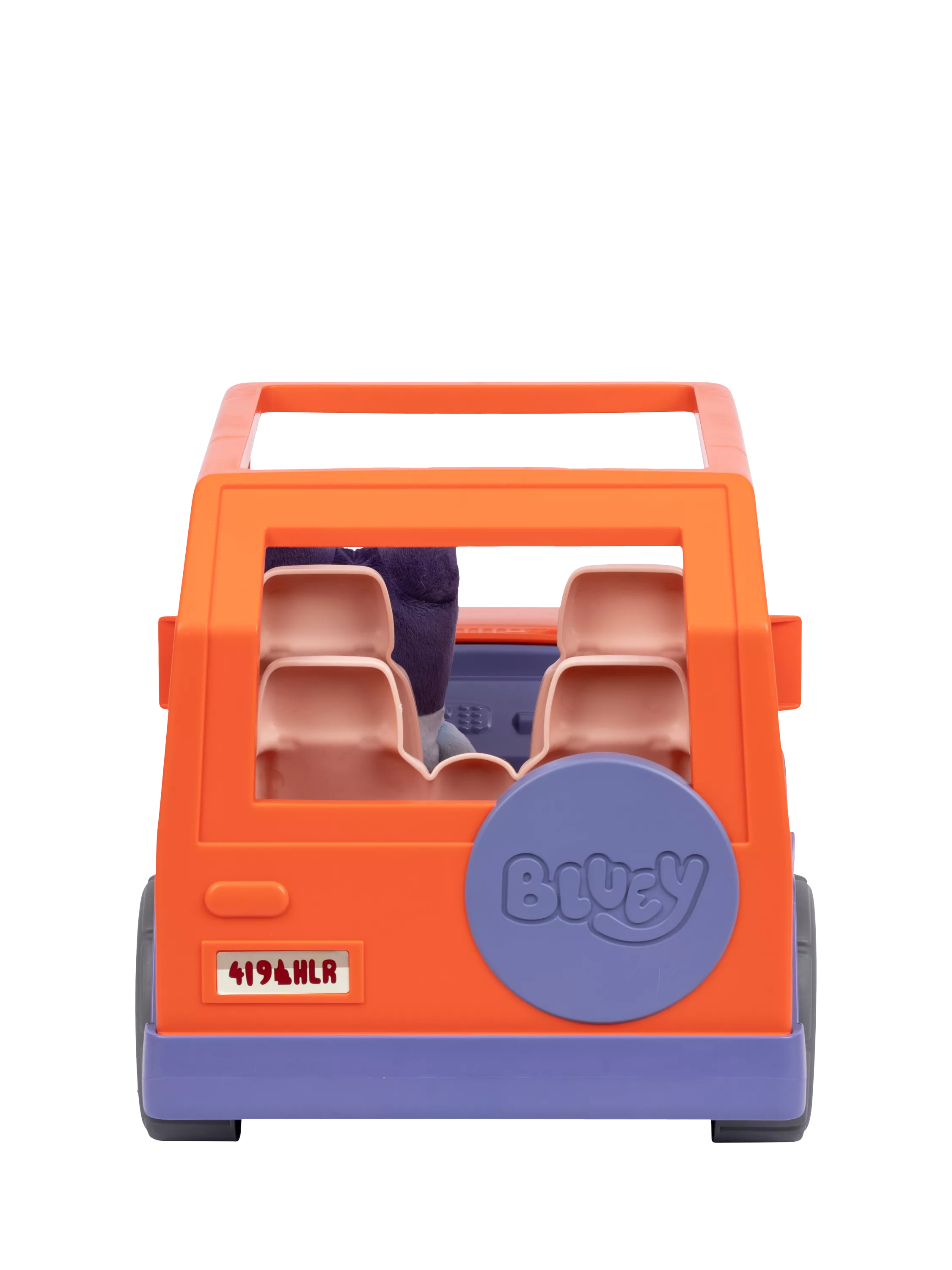 Bluey Buddies 4WD car and 8-inch plush - British product
