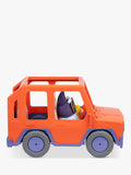 Bluey Buddies 4WD car and 8-inch plush - British product