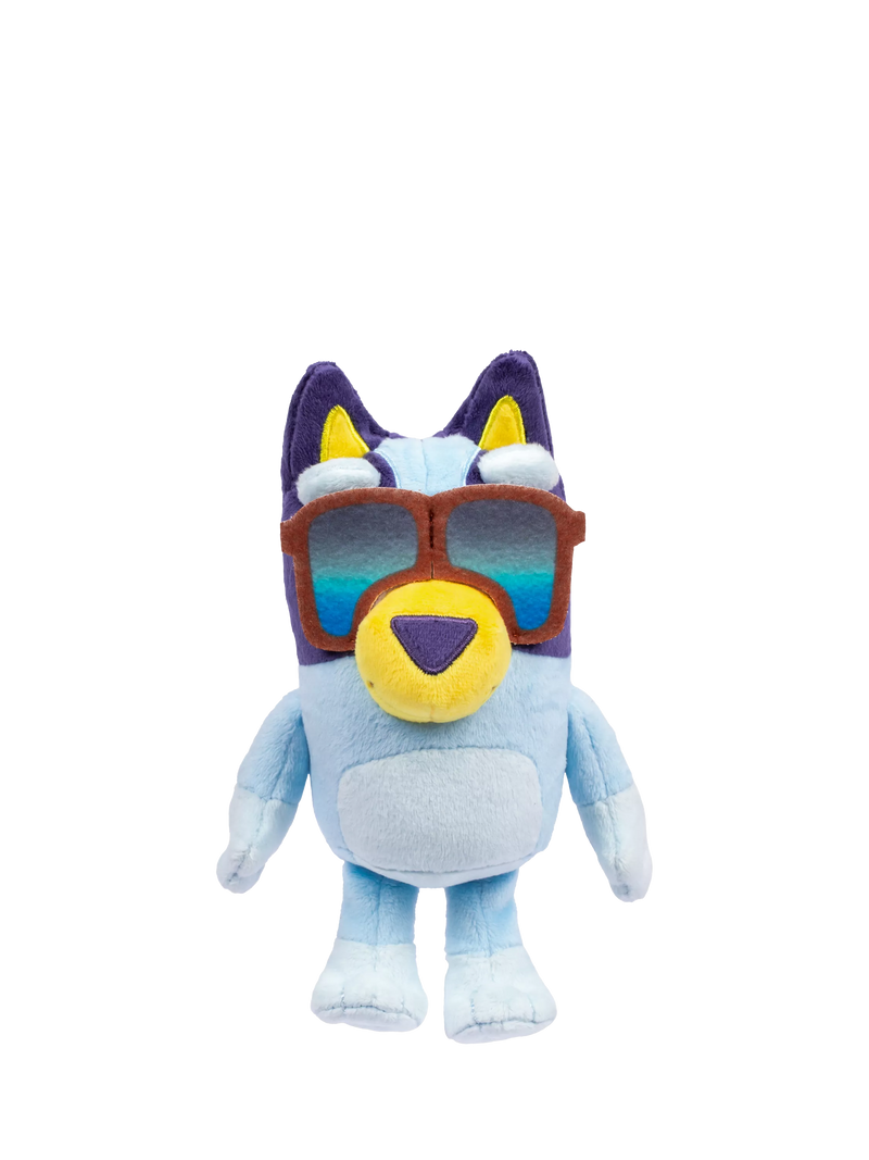 Bluey Buddies 4WD car and 8-inch plush - British product