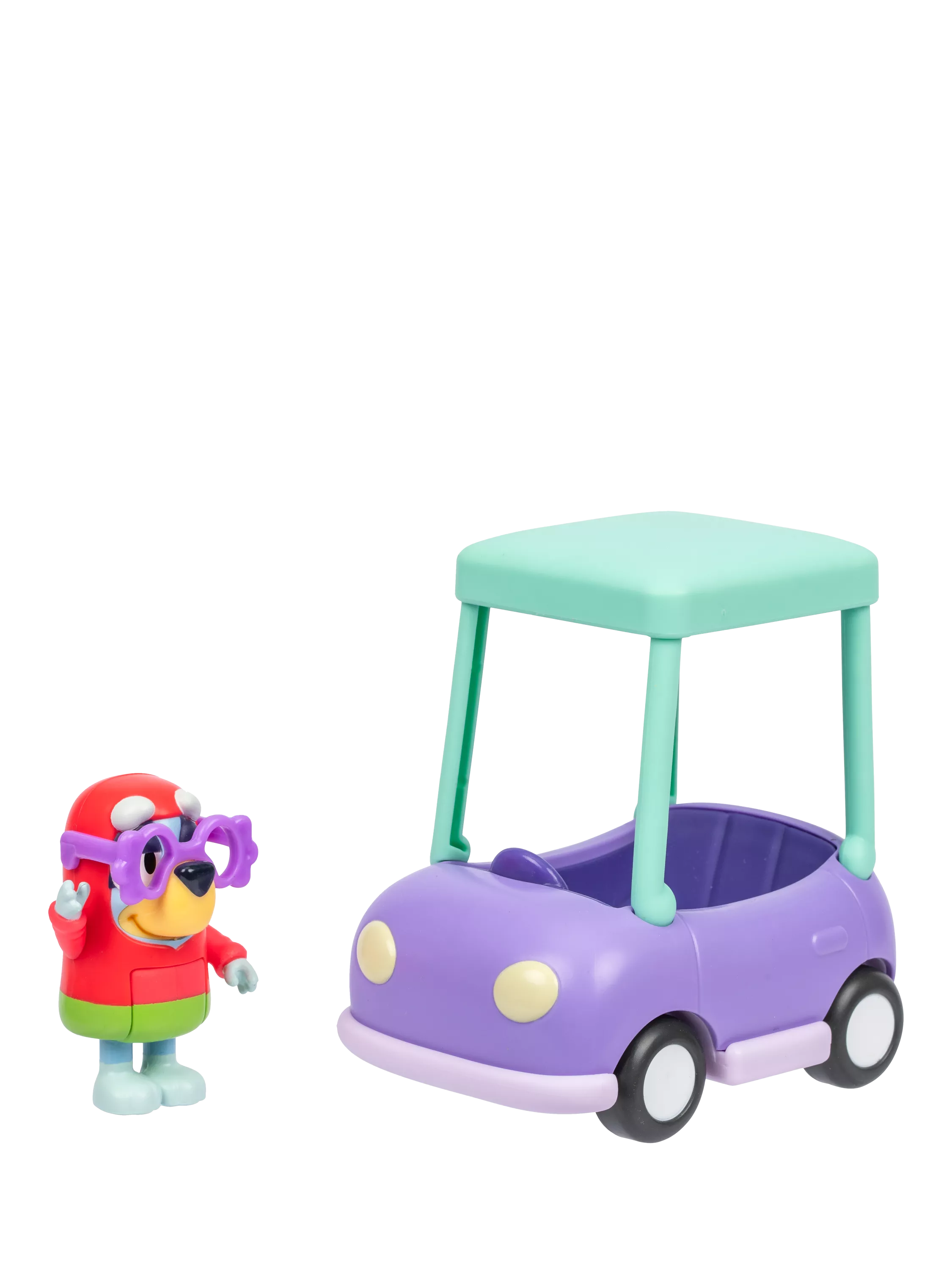 Bluey Granny Car Janet figure 3-inch, UK version