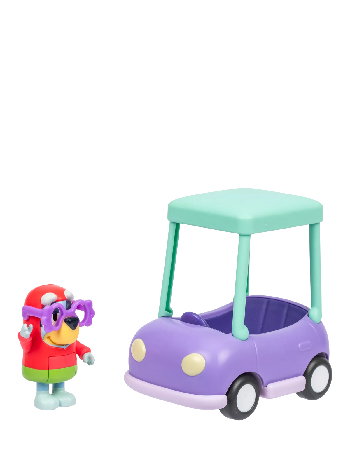 Bluey Granny Car Janet figure 3-inch, UK version