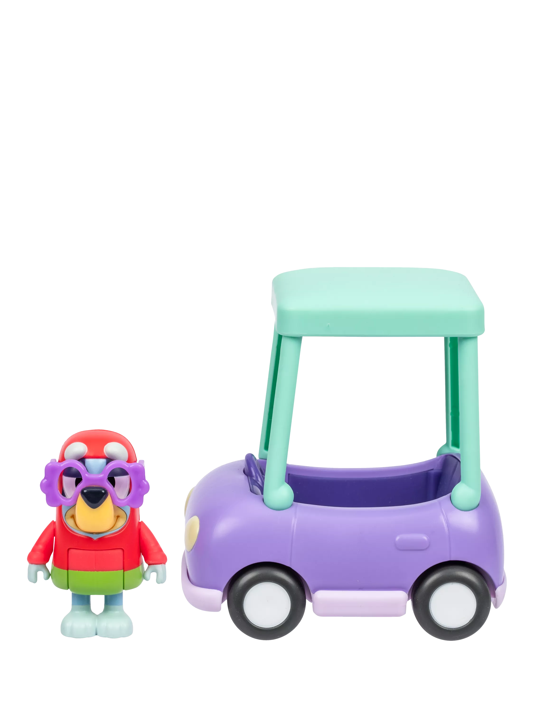 Bluey Granny Car Janet figure 3-inch, UK version