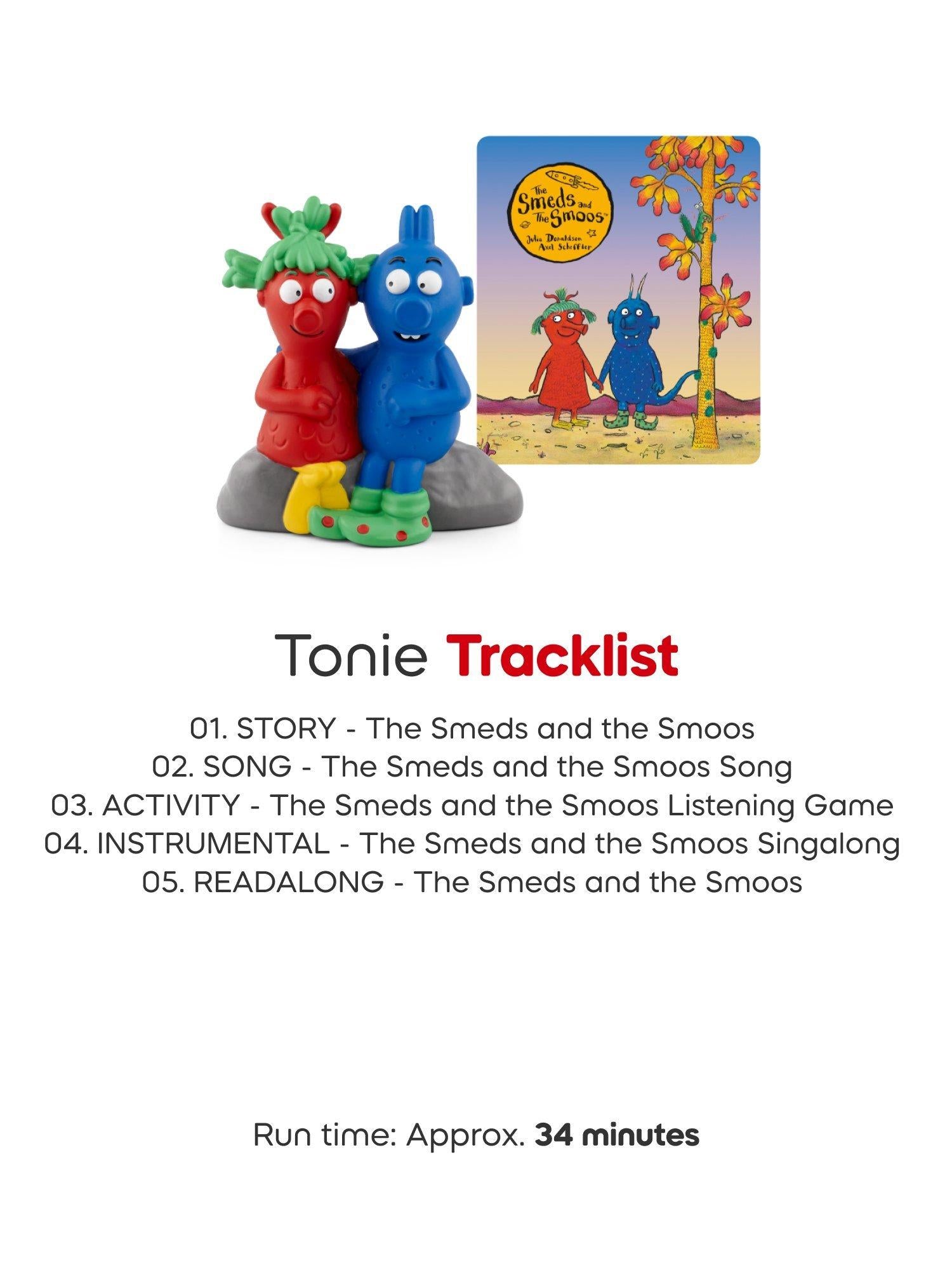 tonies The Smeds and The Smoos audio character (British brand)