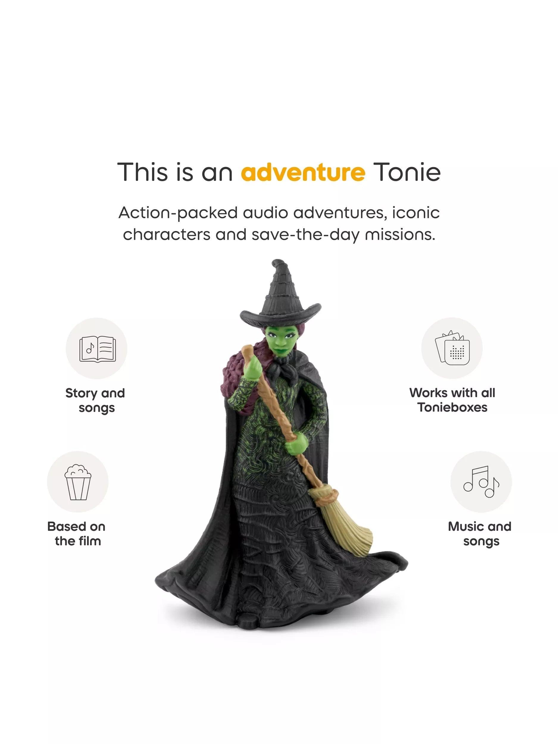 tonies Wicked Elphaba Adventure Tonie audio character - British product