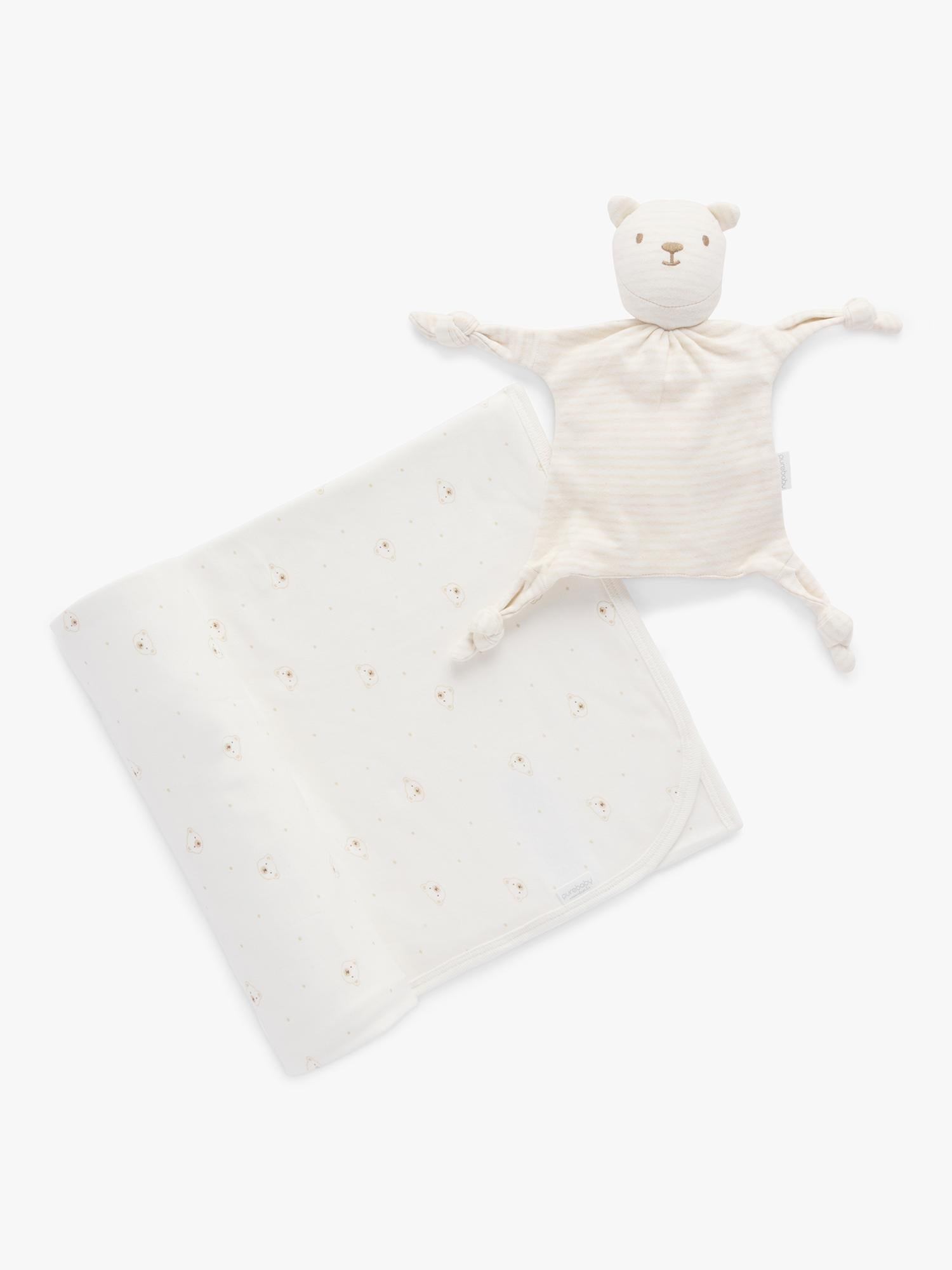 Purebaby baby gift set vanilla bear, UK version