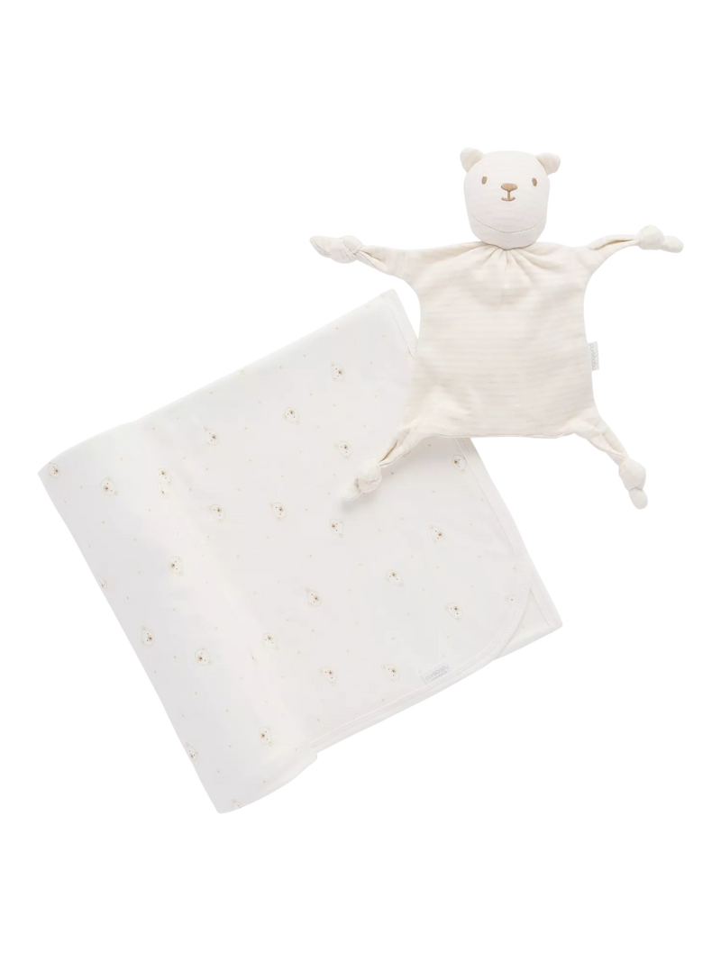 Purebaby baby gift set vanilla bear, UK version