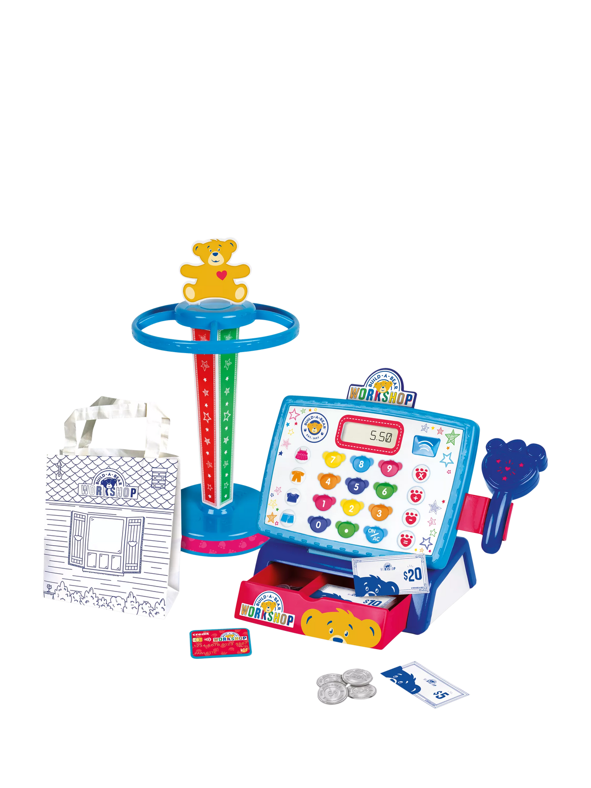 Casdon Build-A-Bear cashier counter set, UK version