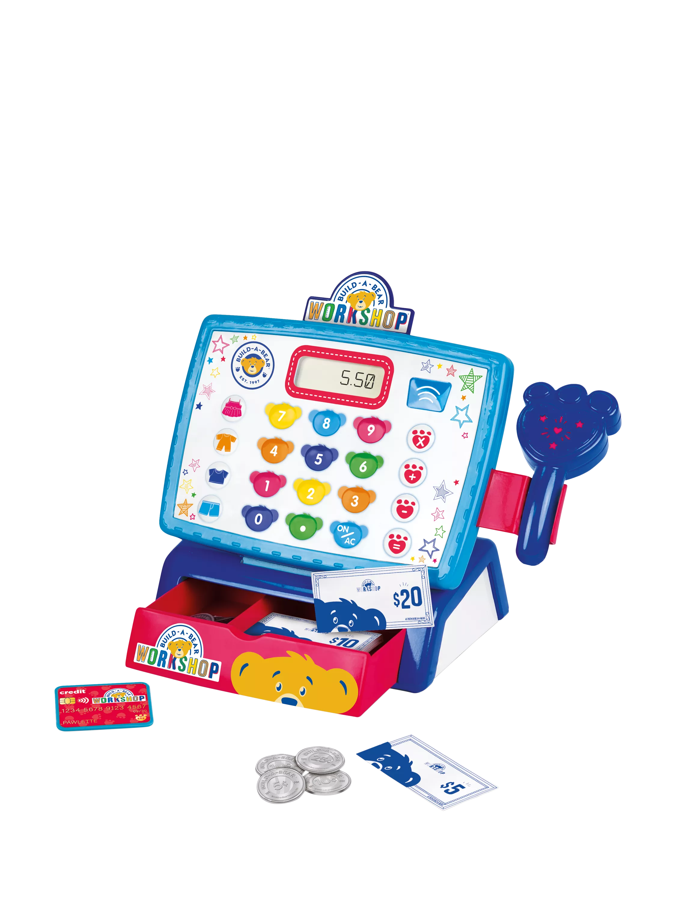 Casdon Build-A-Bear cashier counter set, UK version