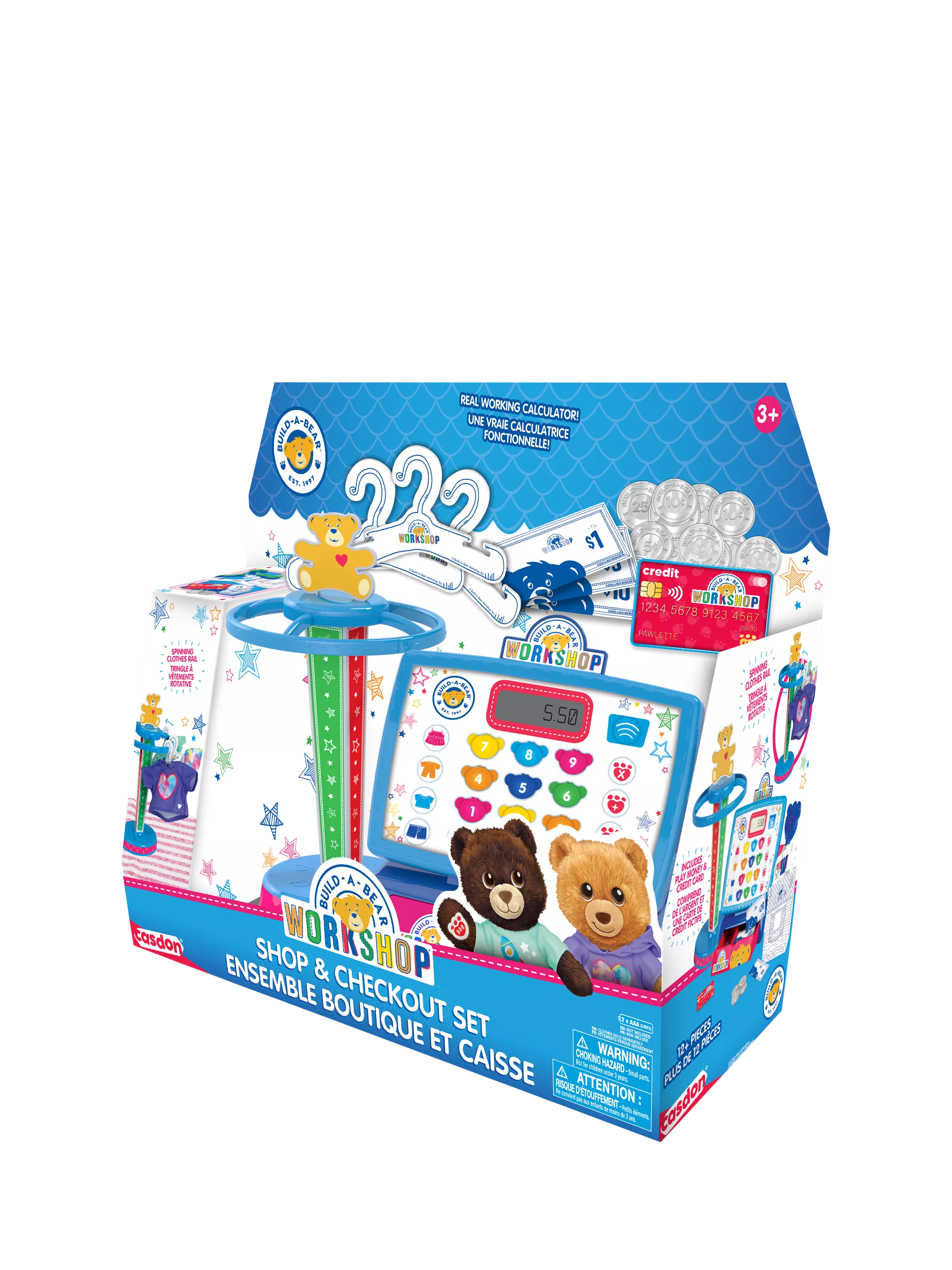 Casdon Build-A-Bear cashier counter set, UK version