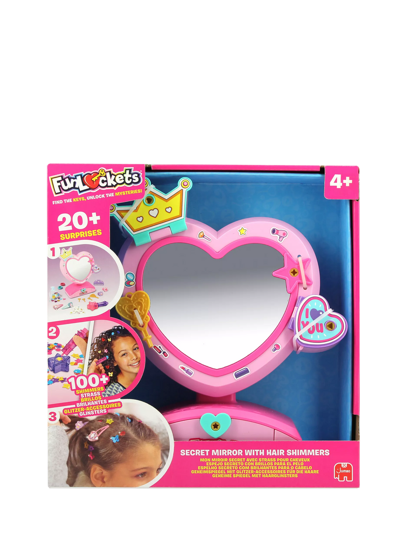 FunLockets Secret Mirror and Hair Shimmers toy set (British brand)