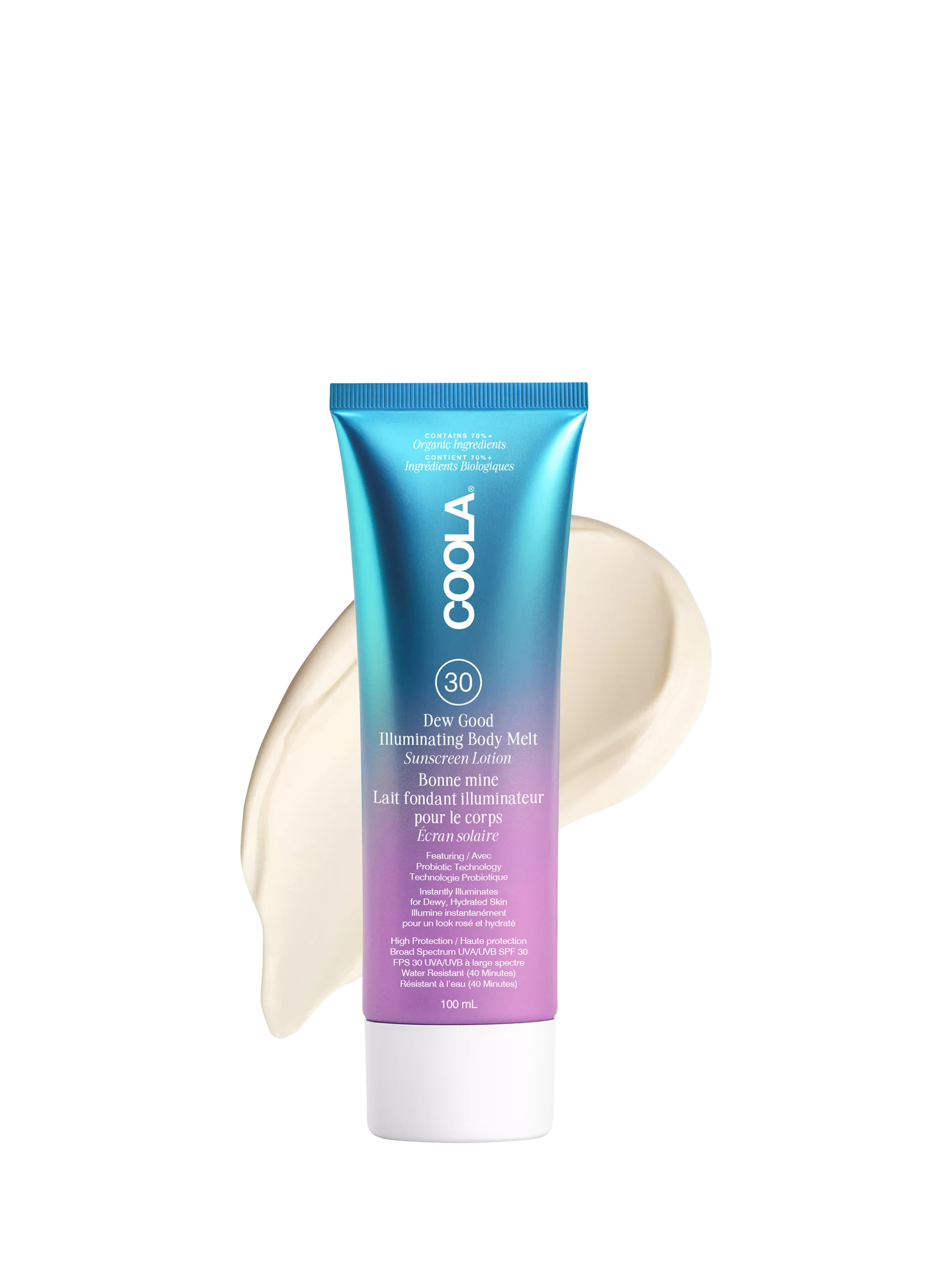 COOLA body melt lotion SPF30 100ml (British brand)