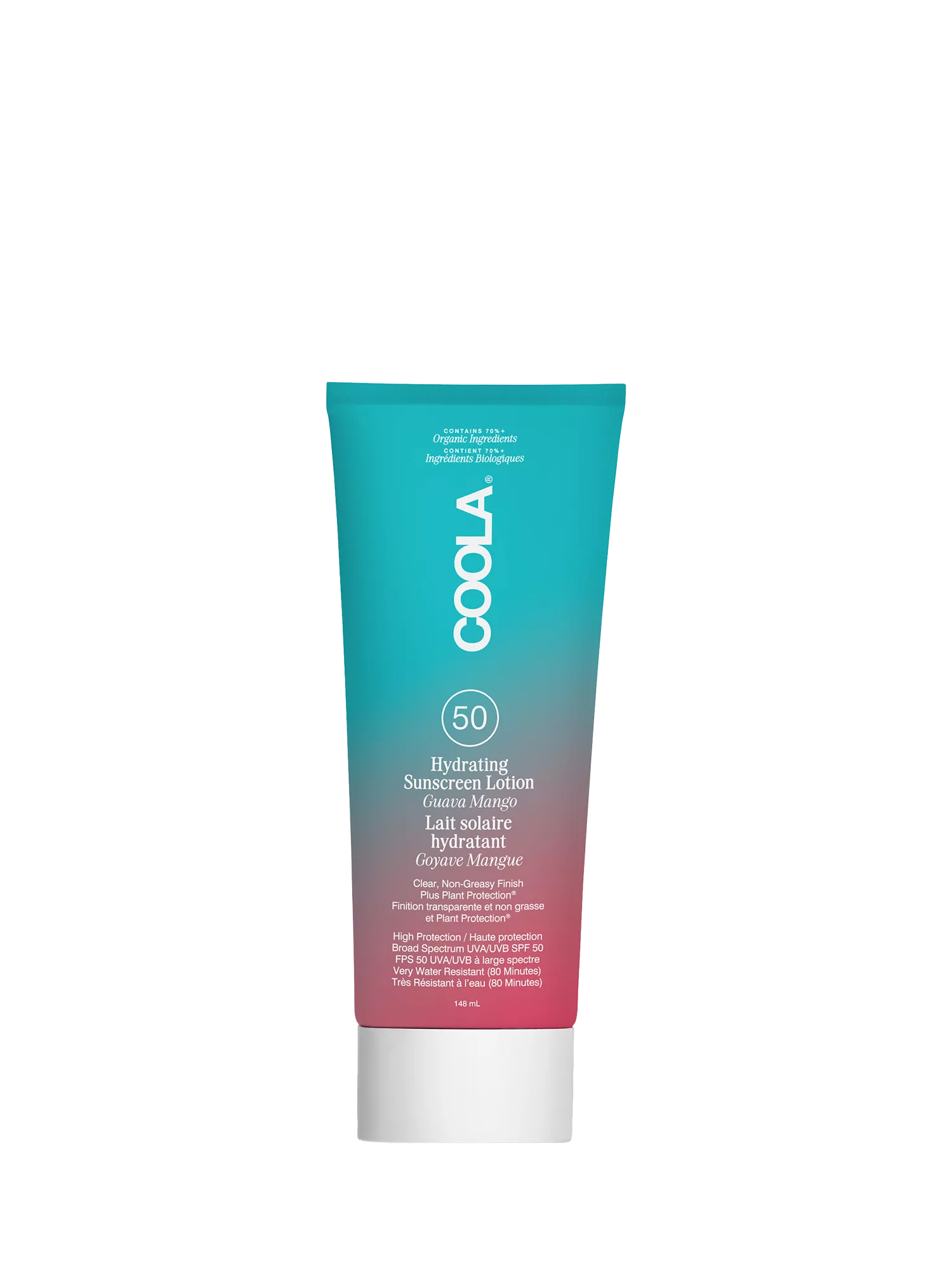 COOLA sunscreen lotion Guava Mango 148ml, imported from the UK