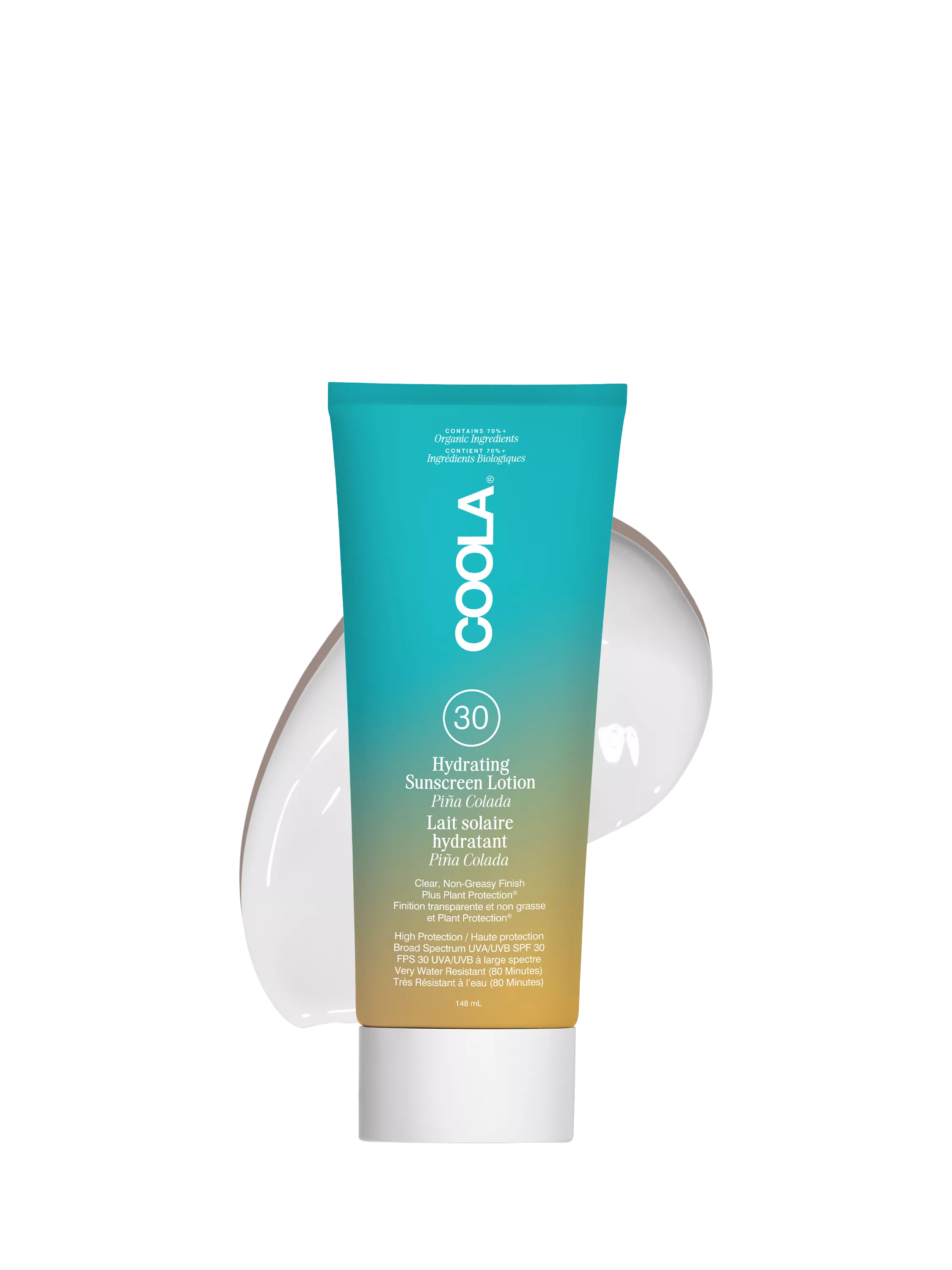 COOLA sunscreen lotion Piña Colada 148ml, UK version