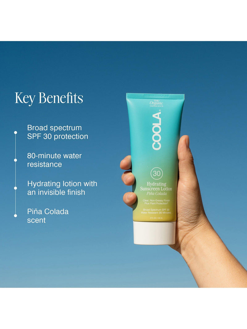 COOLA sunscreen lotion Piña Colada 148ml, UK version