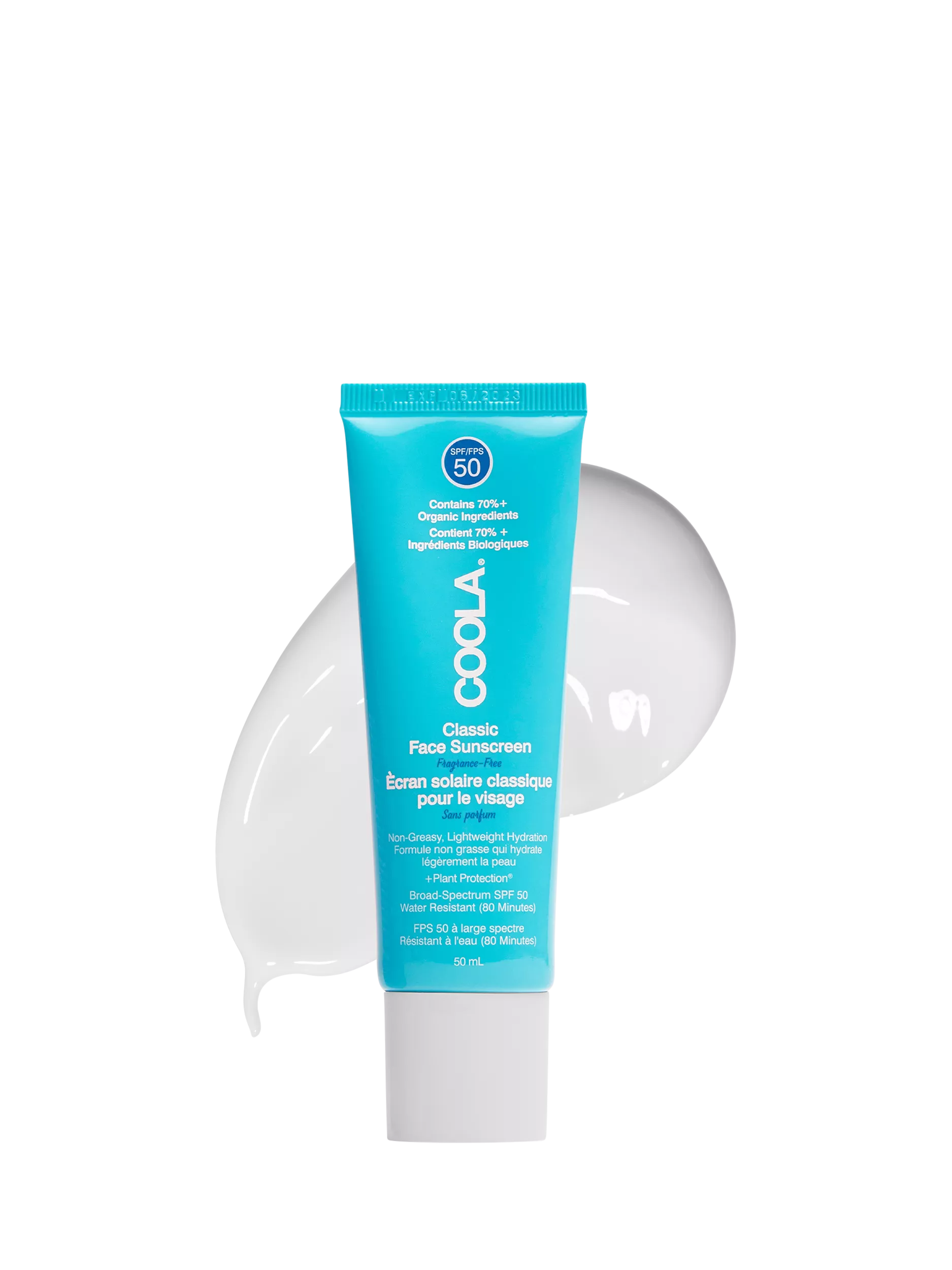 COOLA sunscreen fragrance free SPF 50 50ml - British product