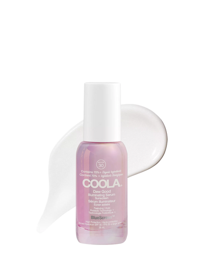John Lewis COOLA Dew Good Illuminating Serum SPF 30 Face Serum 35ml- Buy online at McGrocer
