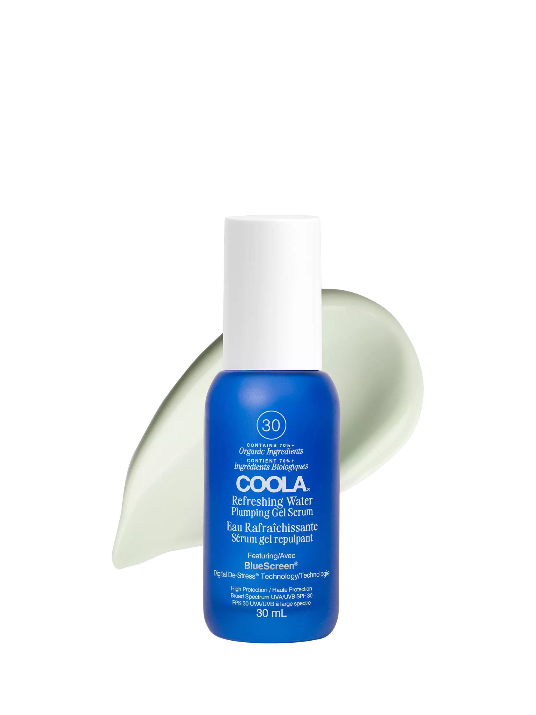 COOLA plumping gel serum SPF 30 30ml, imported from the UK