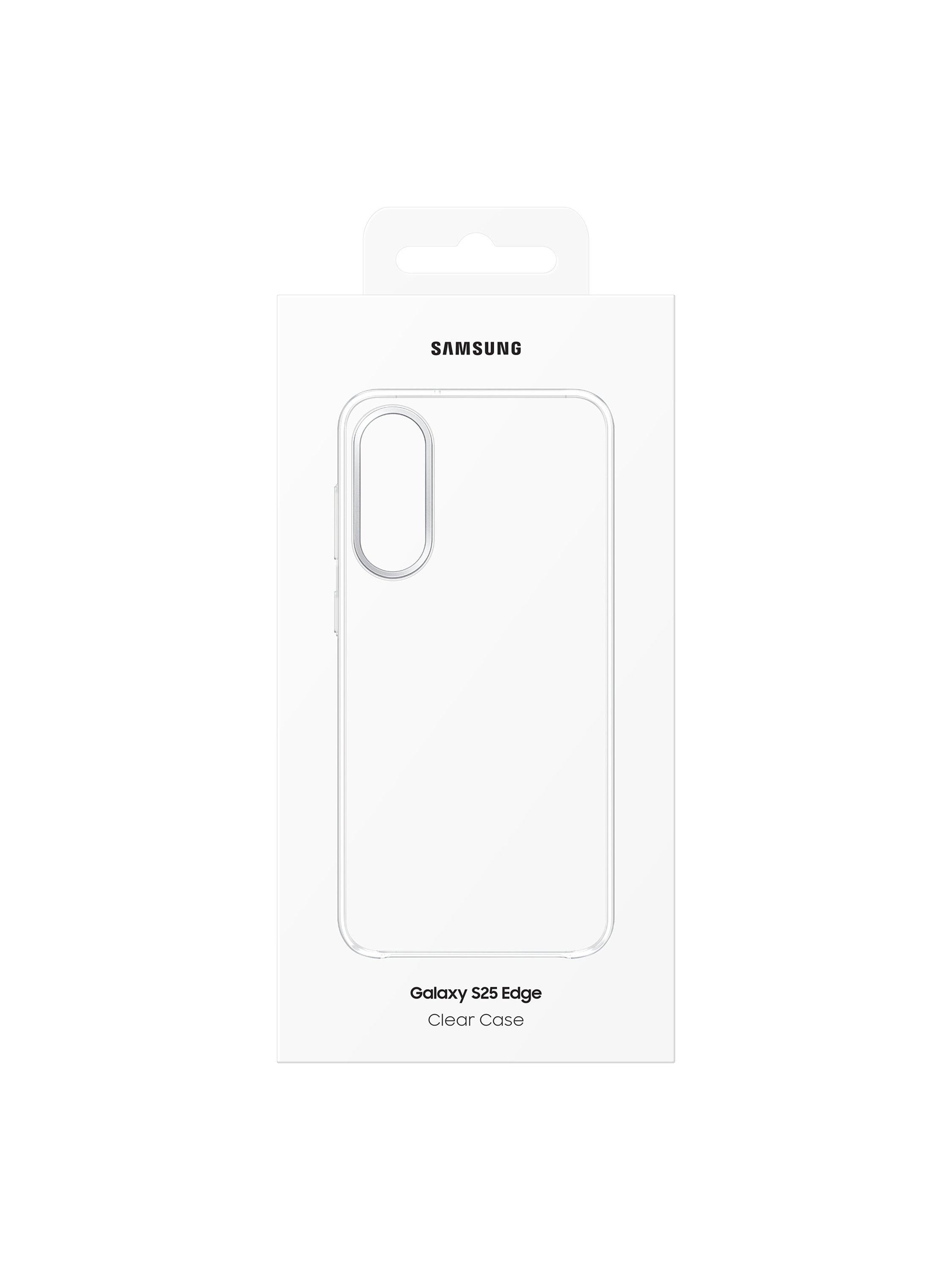 Samsung clear case for Galaxy S25 Edge - British product