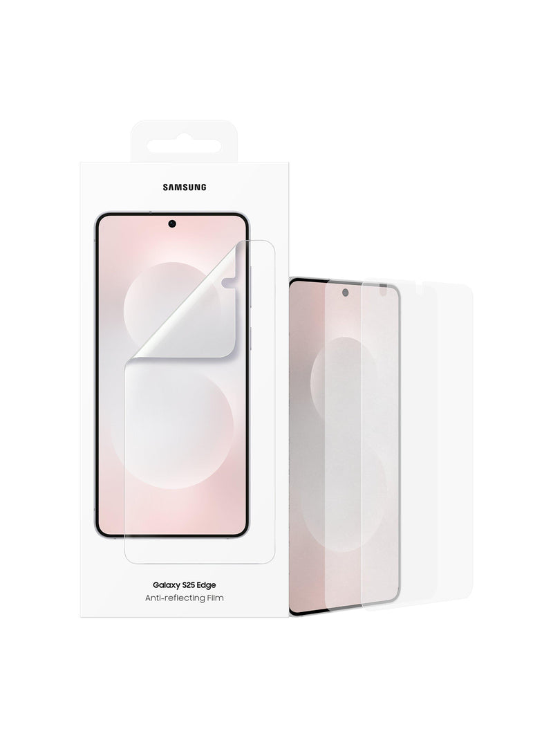 Samsung Galaxy S25 Edge anti-reflecting film pack of 2, UK version