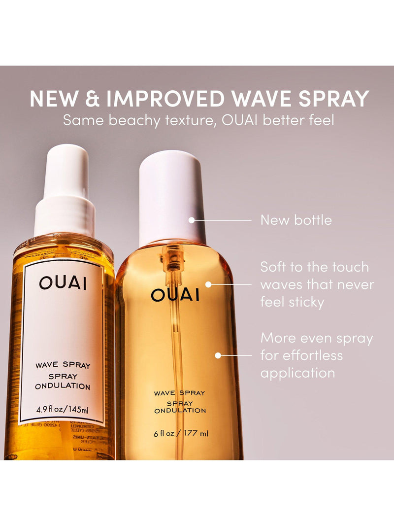 OUAI Wave Spray 177ml, imported from the UK
