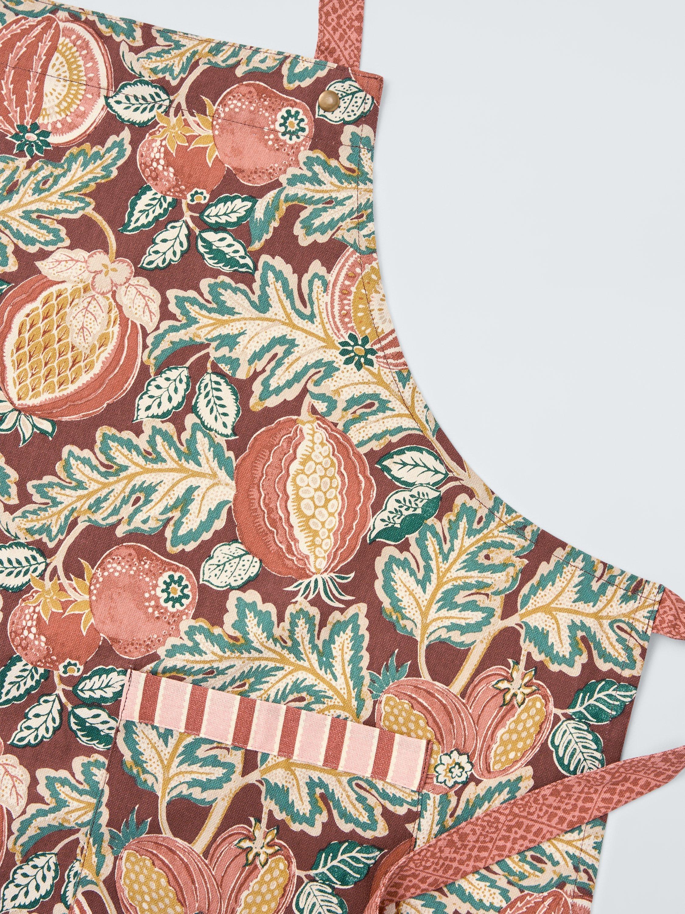 John Lewis Sanderson Cantaloupe kitchen apron 70x95cm, UK version