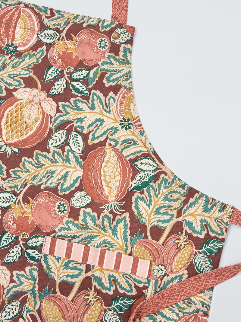 John Lewis Sanderson Cantaloupe kitchen apron 70x95cm, UK version
