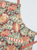 John Lewis Sanderson Cantaloupe kitchen apron 70x95cm, UK version