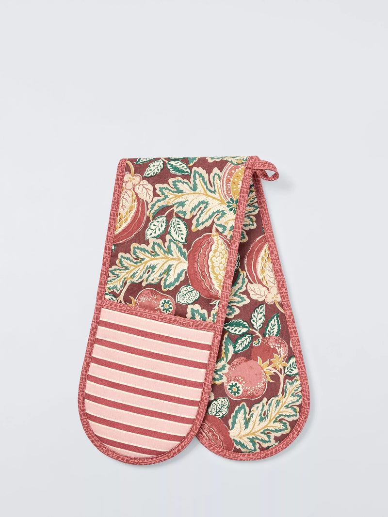 John Lewis x Sanderson Cantaloupe double oven glove - British product