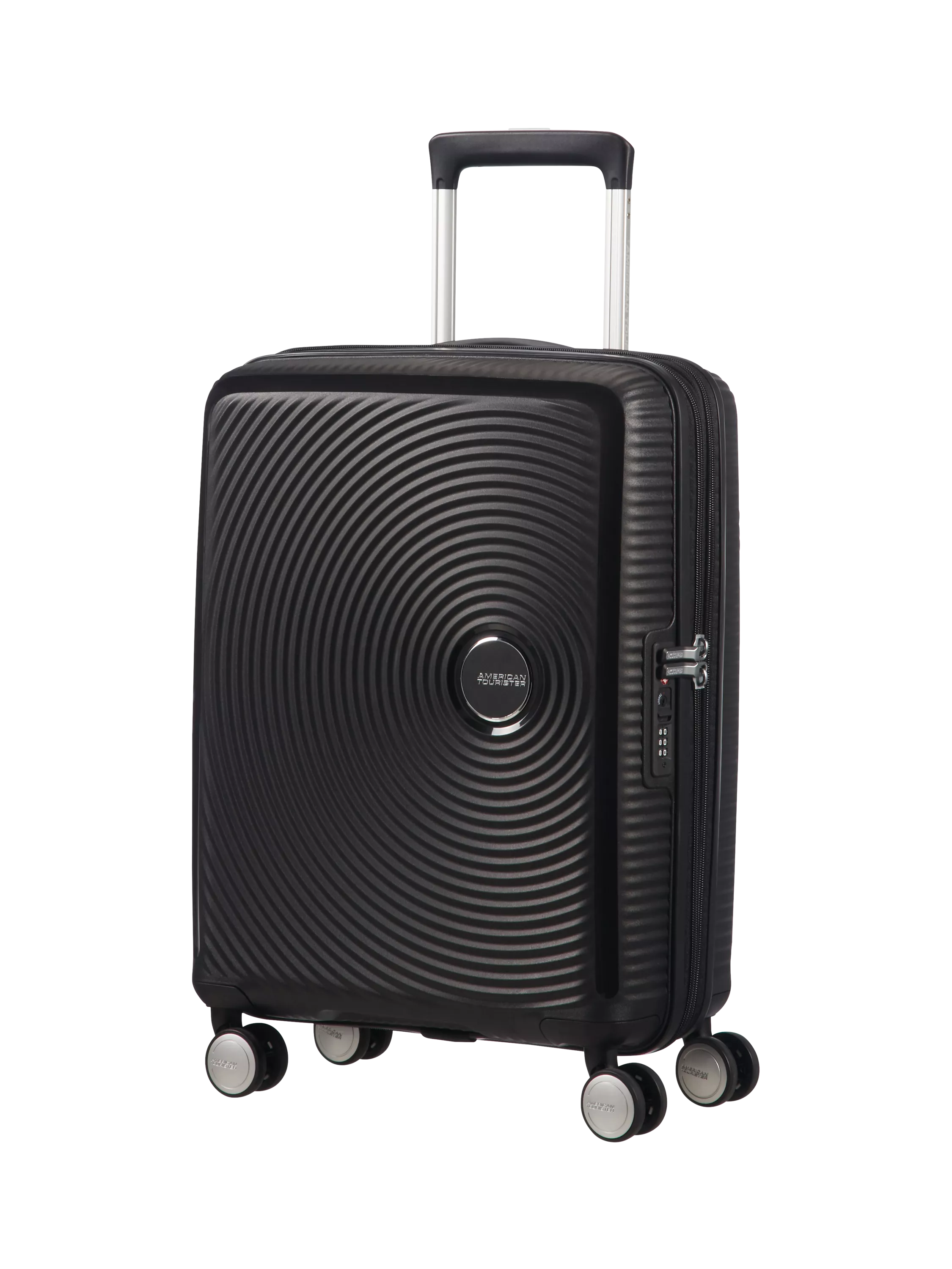 American Tourister Soundbox 4-Wheel Spinner 55cm Expandable Cabin Case
