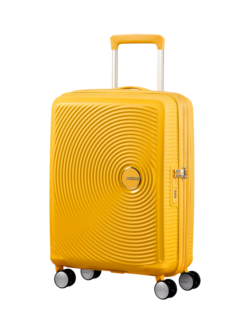 American Tourister Soundbox 4-Wheel Spinner 55cm Expandable Cabin Case