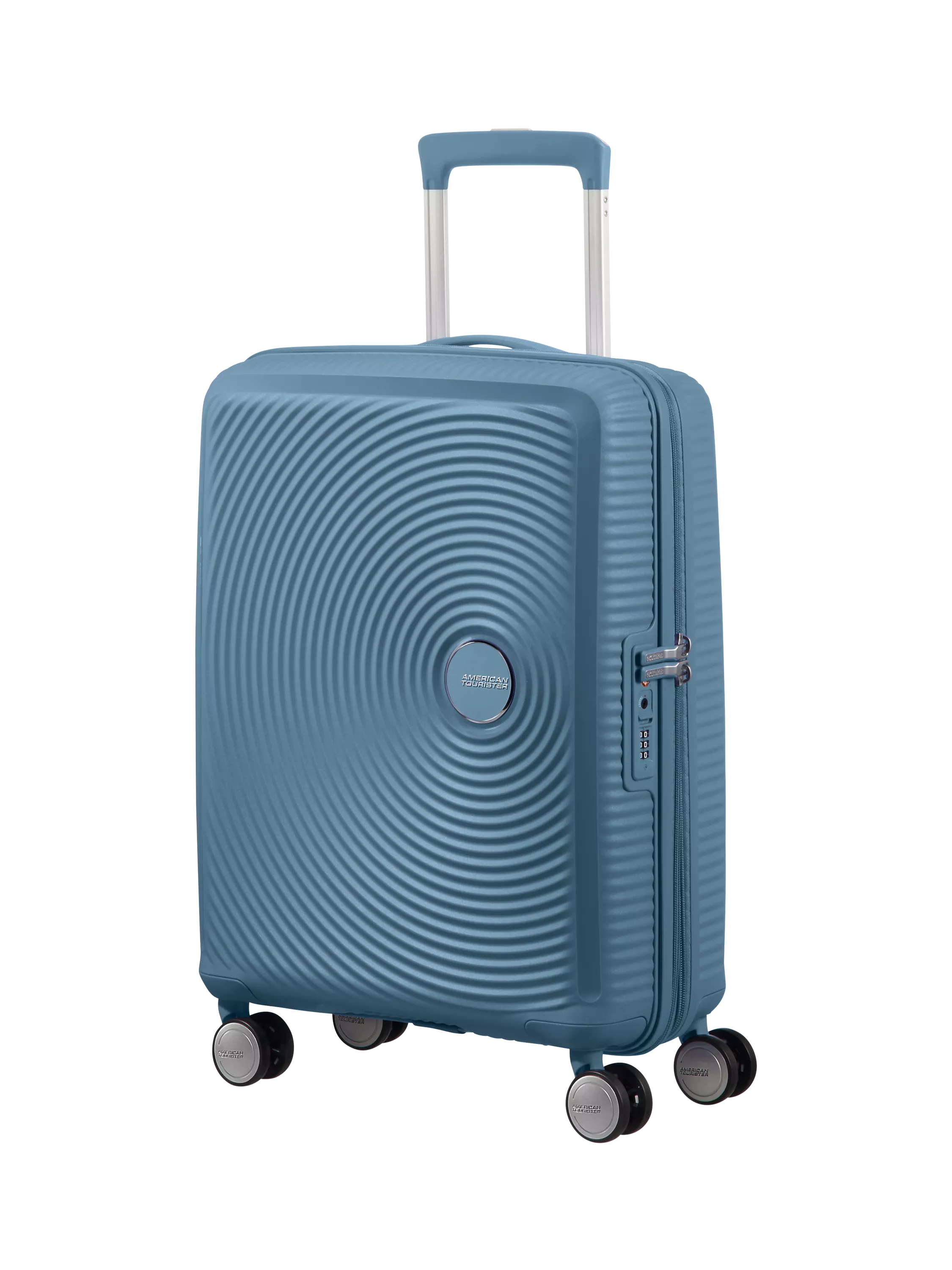 American Tourister Soundbox 4-Wheel Spinner 55cm Expandable Cabin Case
