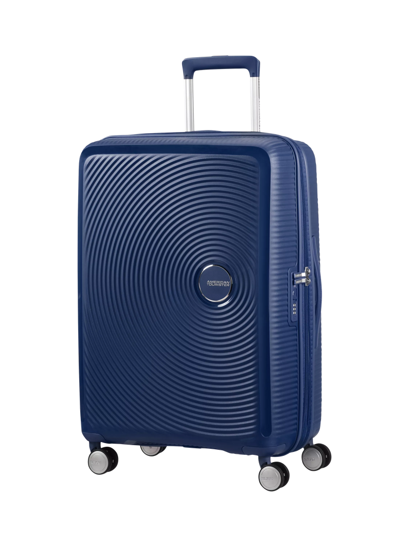 American Tourister Soundbox 4-Wheel Spinner 67cm Expandable Medium Suitcase