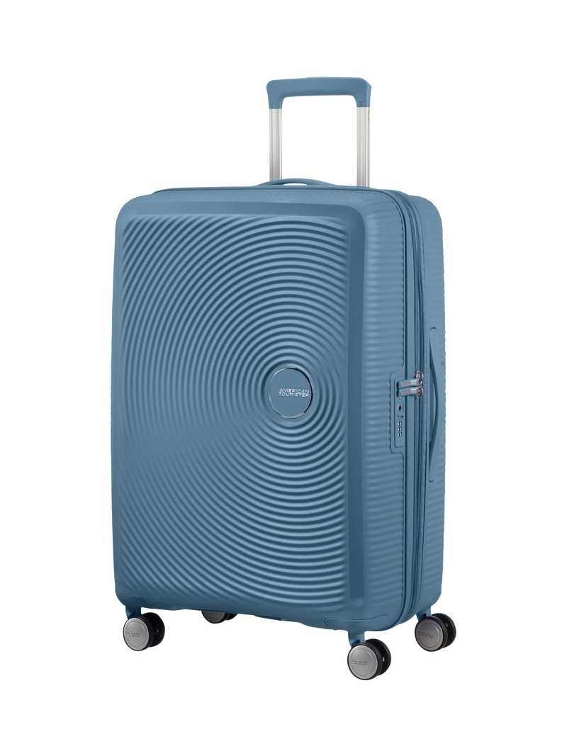 American Tourister Soundbox 4-Wheel Spinner 67cm Expandable Medium Suitcase