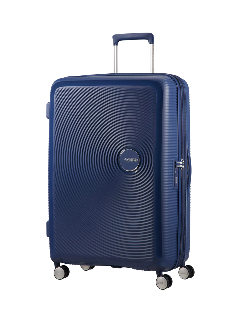 American Tourister Soundbox 4-Wheel Spinner Expandable Large Suitcase 77cm