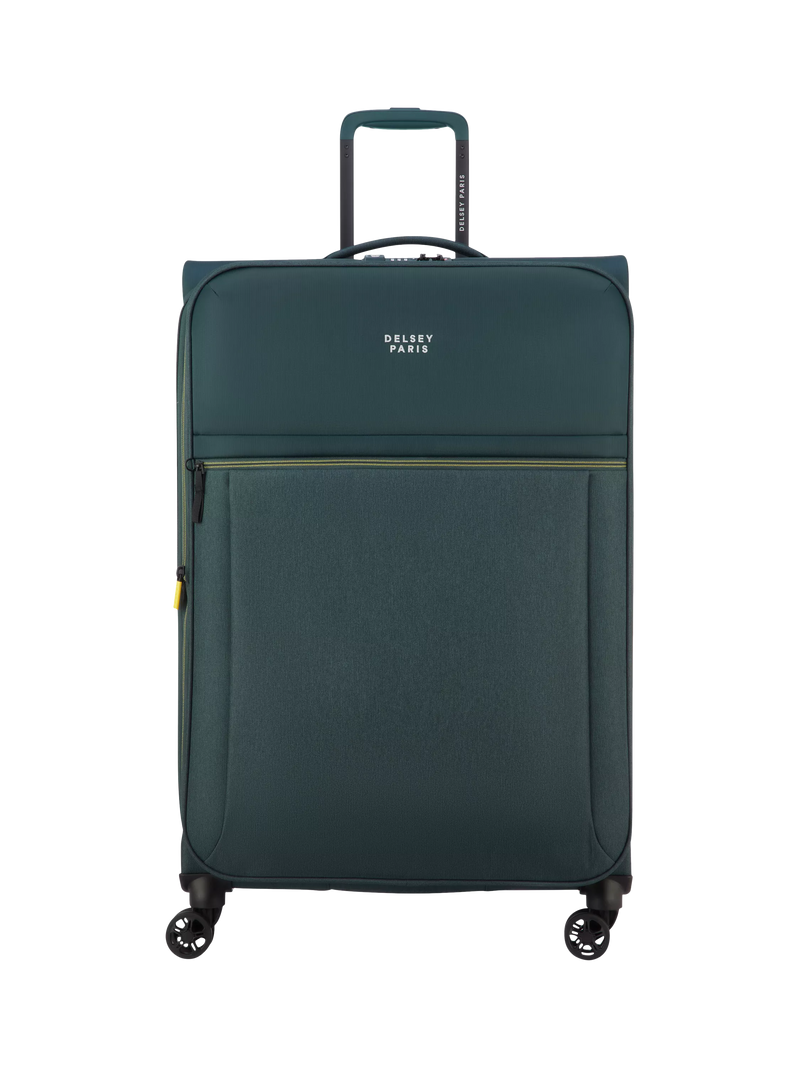DELSEY Brochant 3.0 4-Wheel 78cm Expandable Large Suitcase, Pine