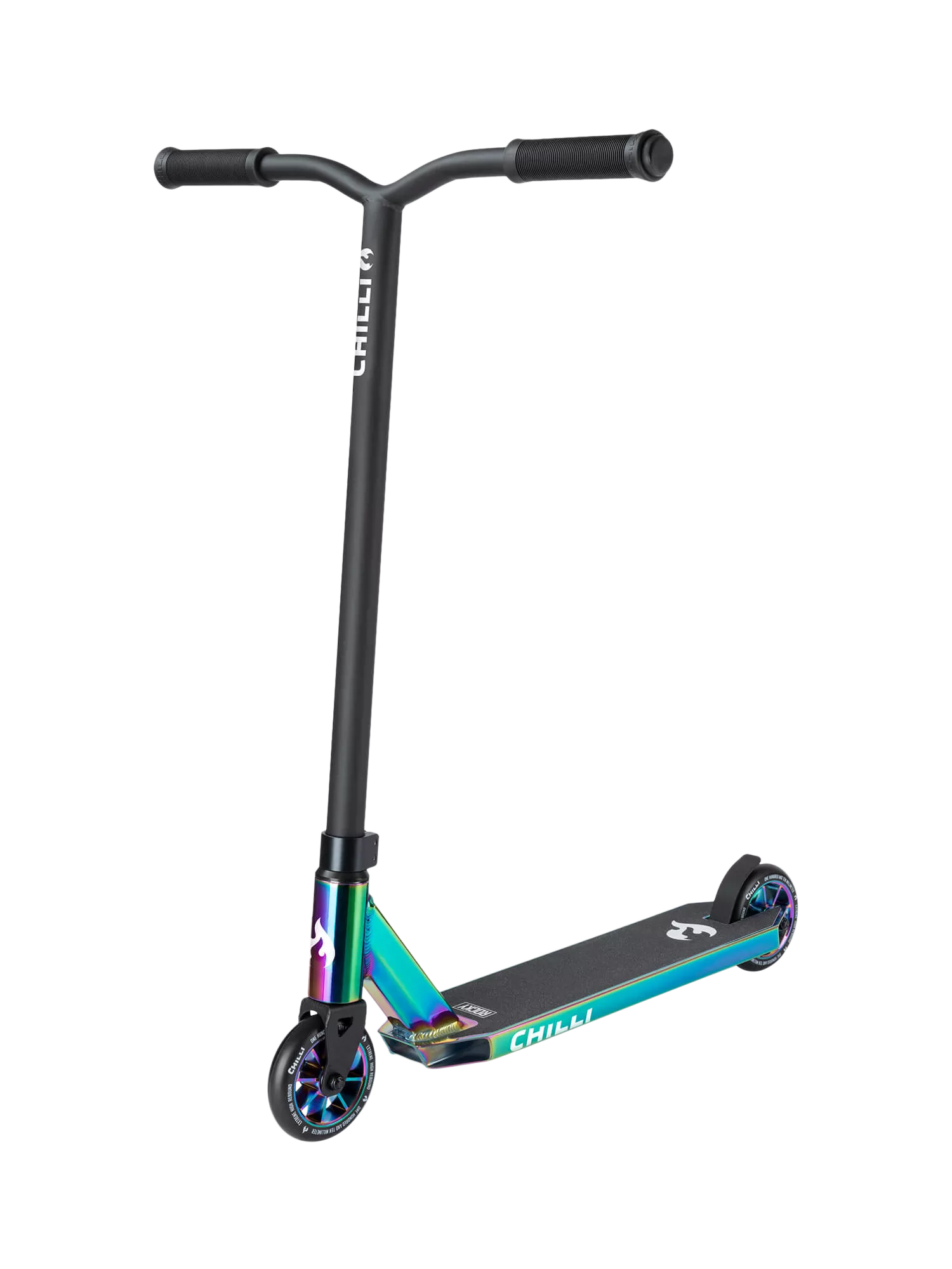 Micro Scooters Chilli stunt scooter Oil Slick Neochrome, imported from the UK