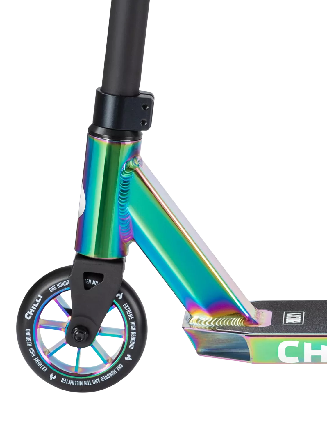 Micro Scooters Chilli stunt scooter Oil Slick Neochrome, imported from the UK