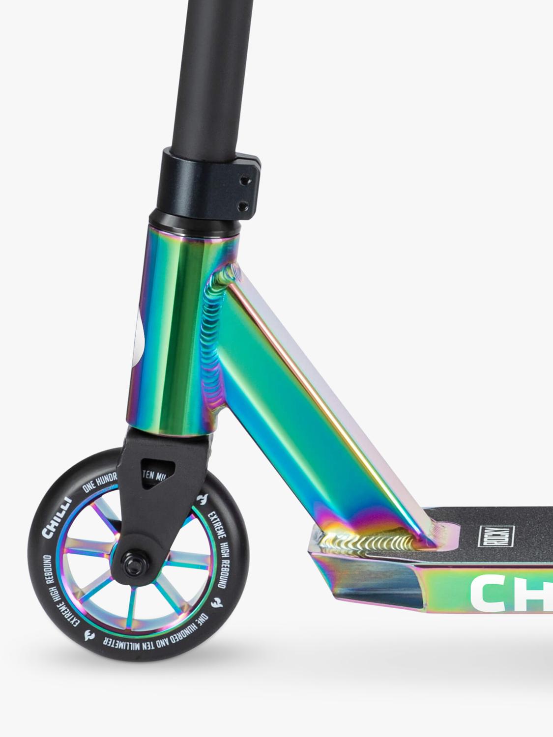 Micro Scooters Chilli stunt scooter Oil Slick Neochrome, imported from the UK
