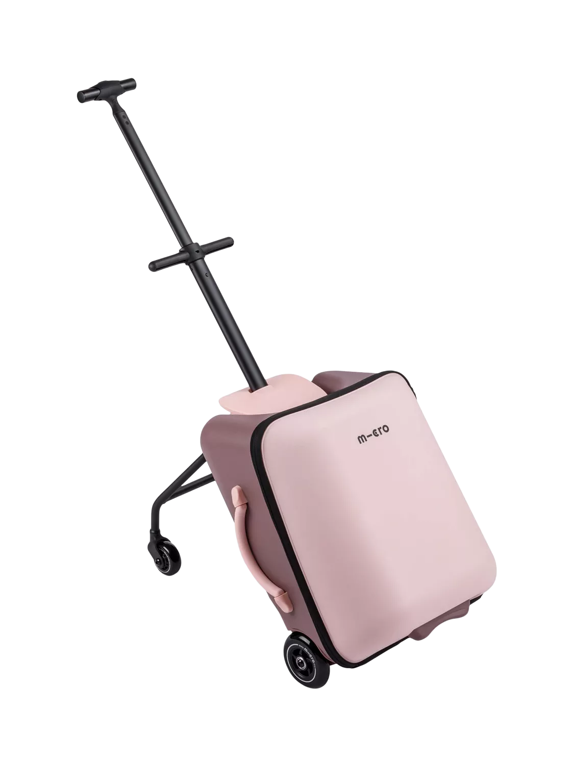 Micro Scooters Eazy Allrounder Ride On 4-Wheel Cabin Case, 26L, Pink