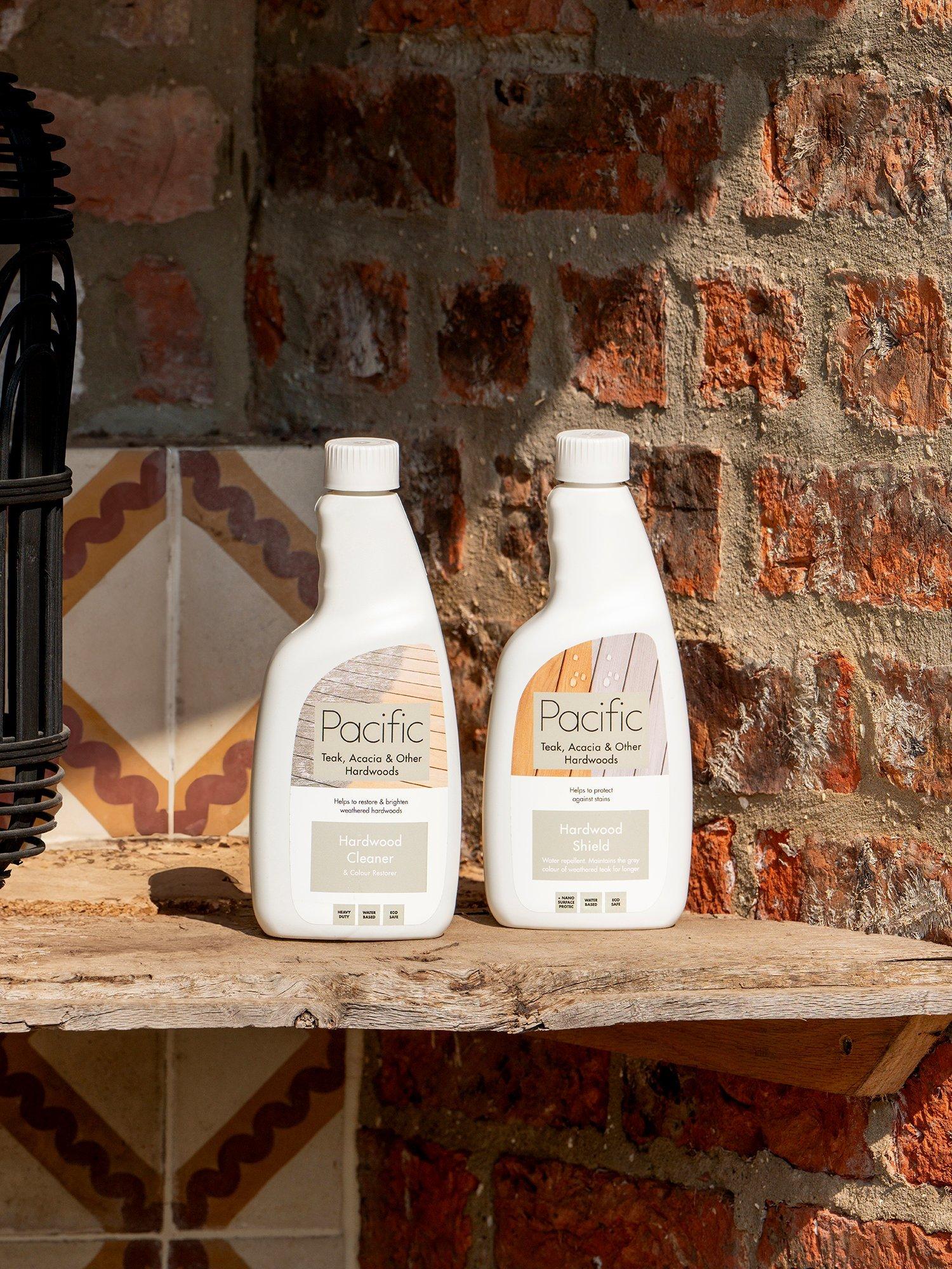Pacific Hardwood Cleaner and Hardwood Shield set 2x750ml, imported from the UK