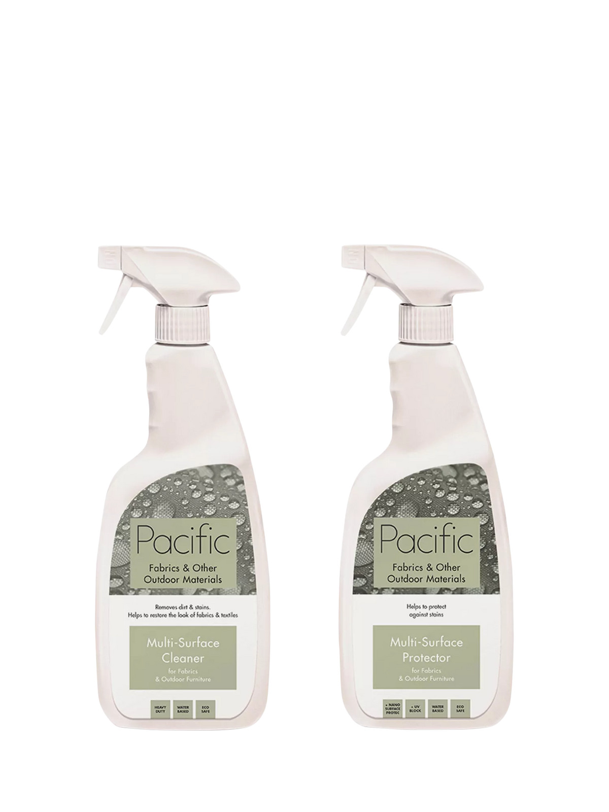 Pacific multi-surface cleaner and protector set 2x750ml, UK version